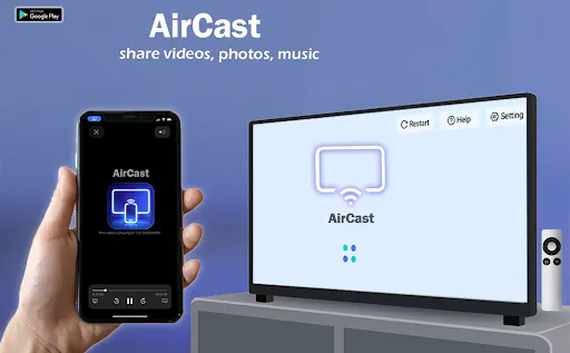 Скриншот 1 — CastPlay - Cast Screen