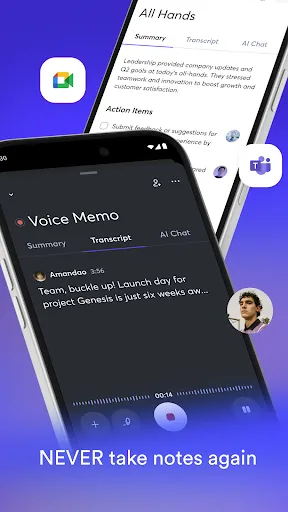 Скриншот 2 — OtterAI Transcribe Voice Notes