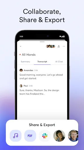 Скриншот 5 — OtterAI Transcribe Voice Notes