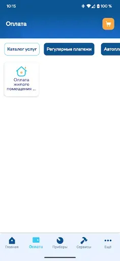 Скриншот 2 — ЕРКЦ. Грозный. ЛК ЖКХ