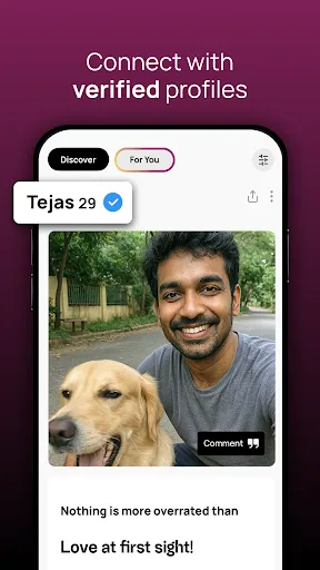 Скриншот 3 — Aisle - Dating App For Indians