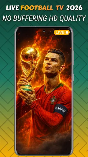Скриншот 1 — Live Football TV HD 2026