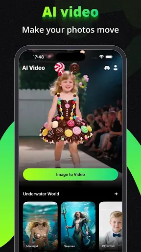 Скриншот 3 — HoloSwap:Ai photo,Chat,Video