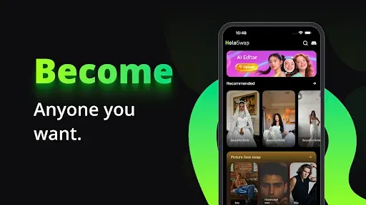 Скриншот 8 — HoloSwap:Ai photo,Chat,Video