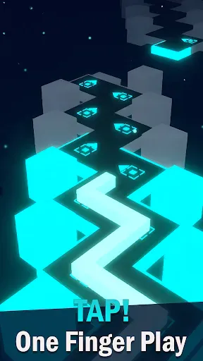 Скриншот 2 — Musical Line - Rhythm Game