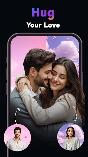 Скриншот 2 — AI Kiss Video Maker: PixOne