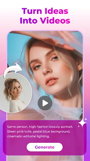 Скриншот 3 — Artspire: AI Video Generator