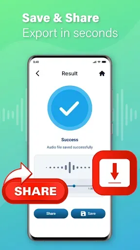 Скриншот 4 — AI Voice changer: Sound Effect