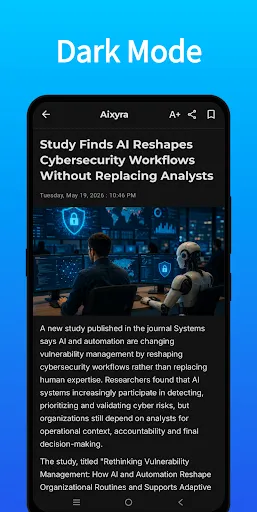 Скриншот 6 — Aixyra - AI & Tech News