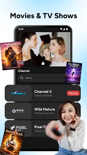 Скриншот 2 — Live TV: Live Sports Streaming