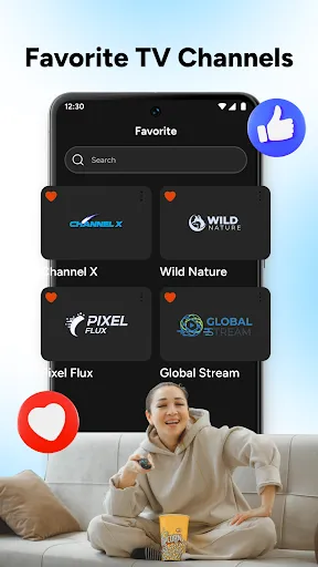 Скриншот 3 — Live TV: Live Sports Streaming