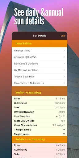 Скриншот 7 — Sun Seeker: Sunlight Tracker