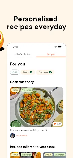 Скриншот 4 — Kitchen Stories: Recipes