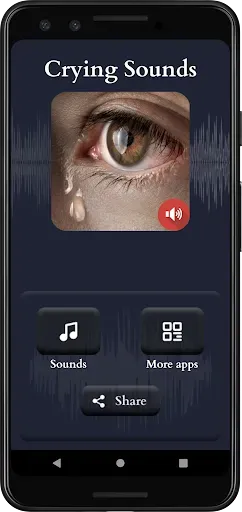 Скриншот 2 — плачущие звуки