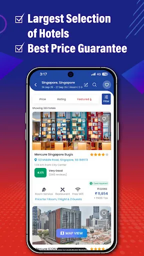 Скриншот 5 — AkbarTravels: Flights & Hotels