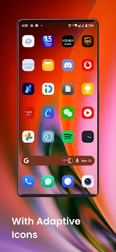 Скриншот 2 — OxygenOS 16 Icon pack