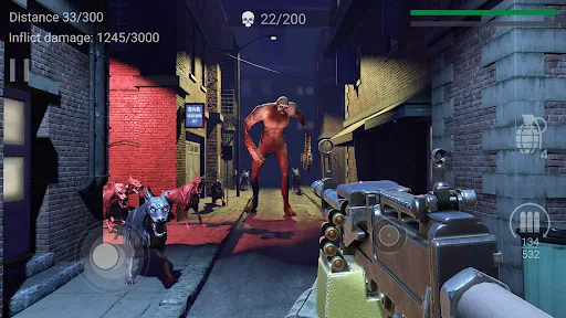 Скриншот 2 — Zombeast: FPS Зомби Шутер
