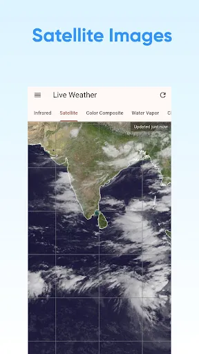 Скриншот 2 — India Satellite Weather