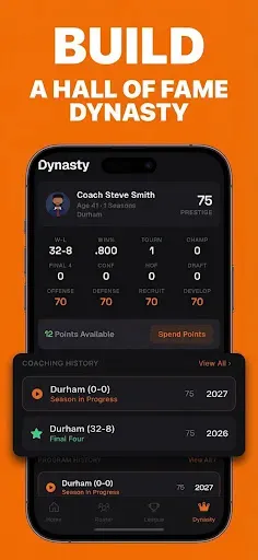 Скриншот 5 — Campus Hoops: Basketball Coach