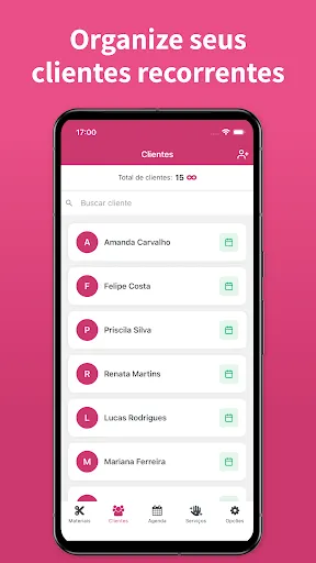 Скриншот 5 — Agenda para Manicure - AppNail