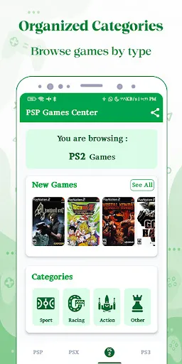 Скриншот 6 — PSP PS3 Games Center