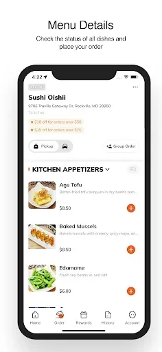 Скриншот 2 — Sushi Oishii