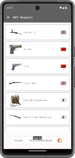 Скриншот 2 — WW2 Weapons