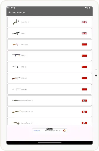 Скриншот 6 — WW2 Weapons