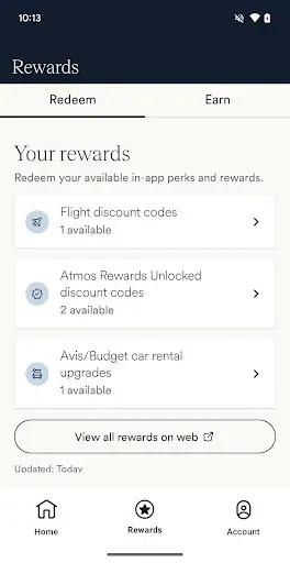 Скриншот 4 — Atmos Rewards