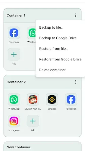 Скриншот 8 — Virtualized Apps – Clone Apps
