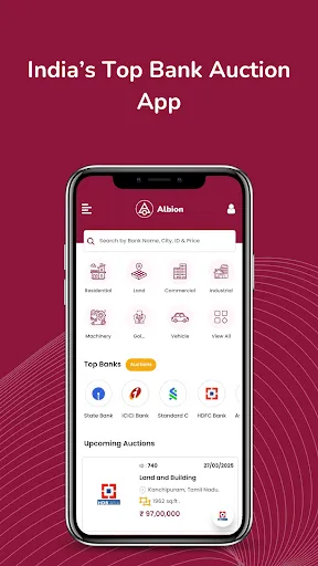 Скриншот 1 — Albion Bank Auctions