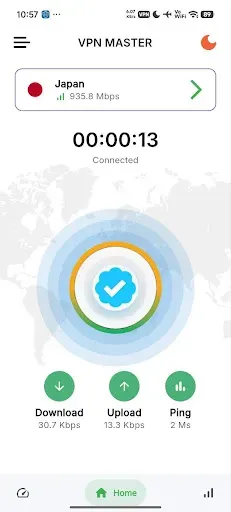 Скриншот 2 — VPN Master - Fast & Secure VPN