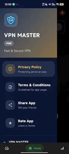 Скриншот 6 — VPN Master - Fast & Secure VPN