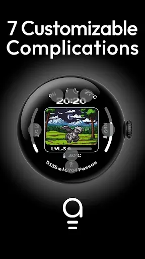 Скриншот 3 — AD Albumon Animated Watch Face