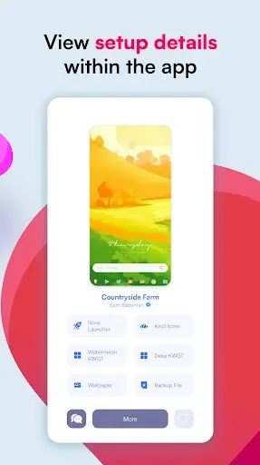 Скриншот 2 — Palette: Home Screen Setups