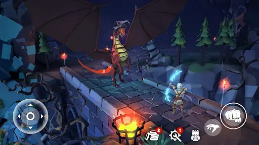 Скриншот 4 — Polygon Fantasy: Action RPG