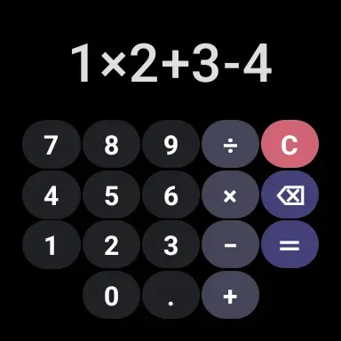 Скриншот 2 — QuickCalc - Watch Calculator