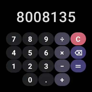 Скриншот 3 — QuickCalc - Watch Calculator