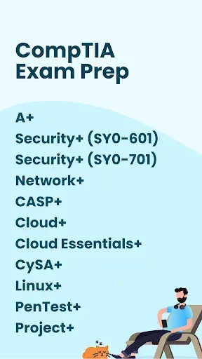 Скриншот 1 — COMPTIA EXAM PREP 2026
