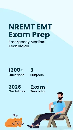 Скриншот 1 — NREMT EMT EXAM PREP 2026