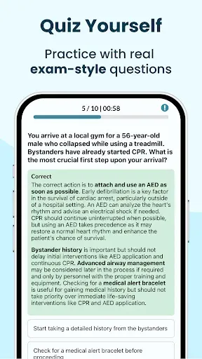 Скриншот 2 — NREMT EMT EXAM PREP 2026