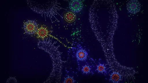 Скриншот 4 — Microcosmum: survival of cells