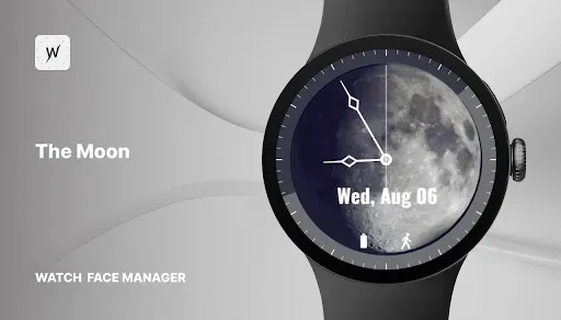Скриншот 1 — The Moon Watch Face