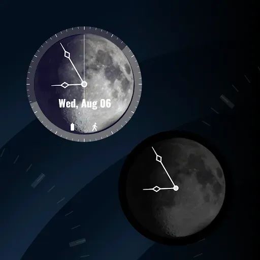 Скриншот 3 — The Moon Watch Face