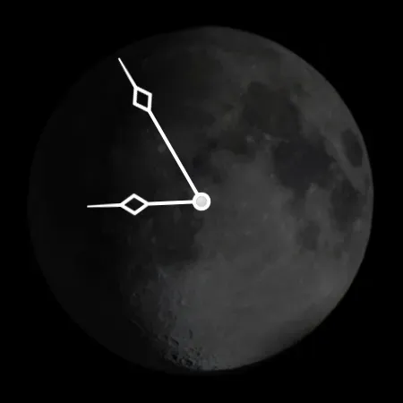 Скриншот 6 — The Moon Watch Face
