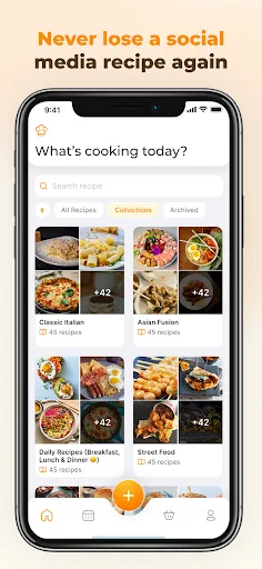 Скриншот 1 — Youmeal: Recipe Keeper