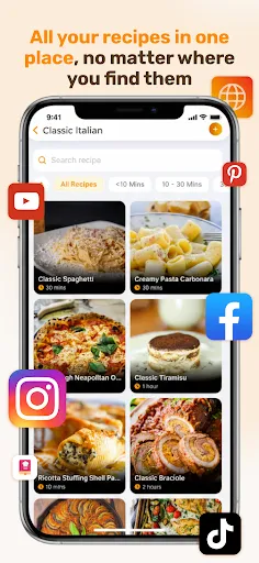Скриншот 2 — Youmeal: Recipe Keeper