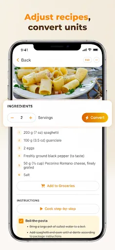 Скриншот 4 — Youmeal: Recipe Keeper