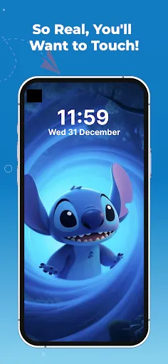 Скриншот 3 — Stitch 4K Live Wallpaper Lilo