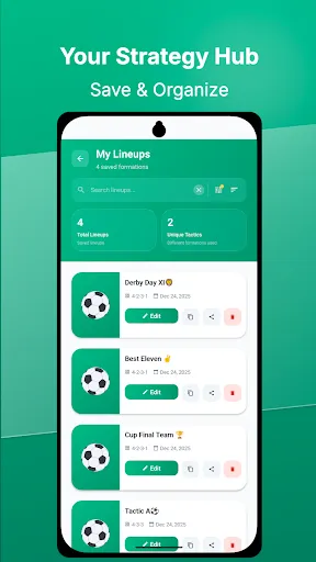 Скриншот 7 — Lineup Builder